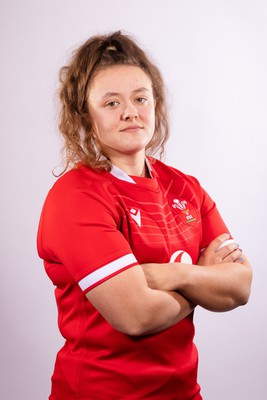 070323 - Wales Women 6 Nations Squad Portraits - Lleucu George