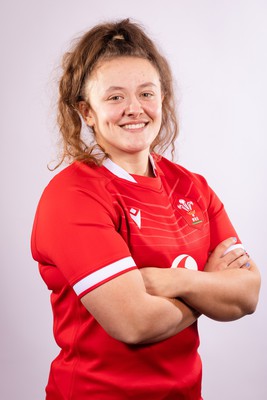 070323 - Wales Women 6 Nations Squad Portraits - Lleucu George