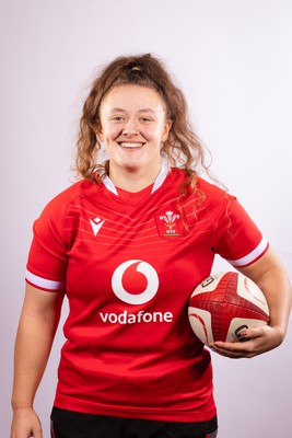 070323 - Wales Women 6 Nations Squad Portraits - Lleucu George