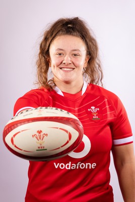 070323 - Wales Women 6 Nations Squad Portraits - Lleucu George