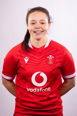 070323 - Wales Women 6 Nations Squad Portraits - Meg Davies