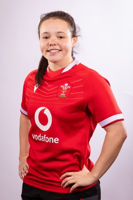 070323 - Wales Women 6 Nations Squad Portraits - Meg Davies