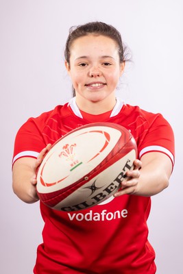 070323 - Wales Women 6 Nations Squad Portraits - Meg Davies