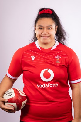 070323 - Wales Women 6 Nations Squad Portraits - Sisilia Tuipulotu