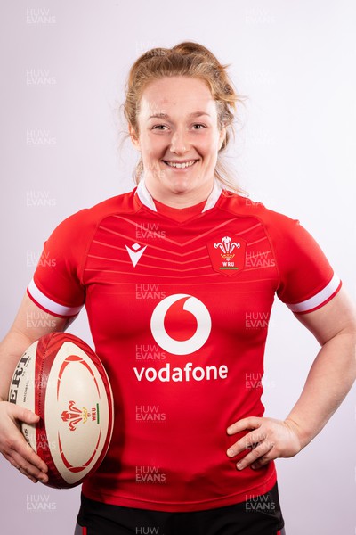 070323 - Wales Women 6 Nations Squad Portraits - Abbie Fleming