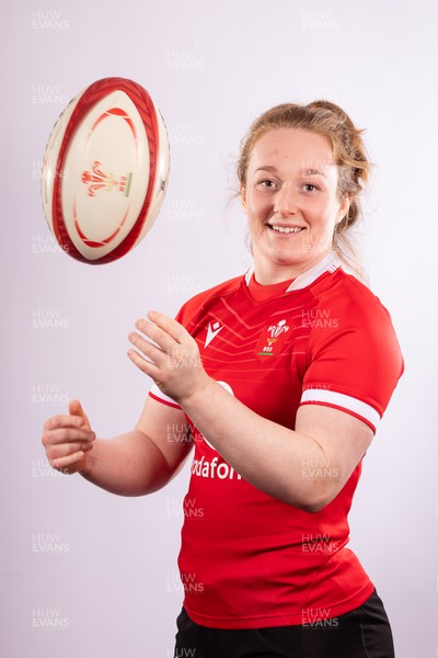 070323 - Wales Women 6 Nations Squad Portraits - Abbie Fleming