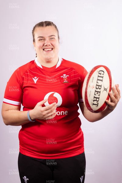 070323 - Wales Women 6 Nations Squad Portraits - Carys Phillips