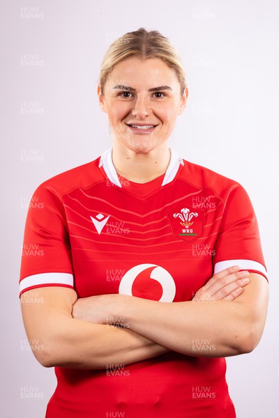 070323 - Wales Women 6 Nations Squad Portraits - Carys Williams-Morris
