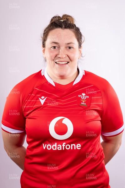070323 - Wales Women 6 Nations Squad Portraits - Cerys Hale