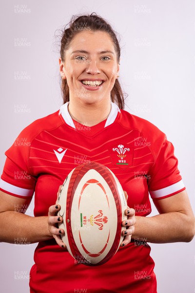 070323 - Wales Women 6 Nations Squad Portraits - Georgia Evans