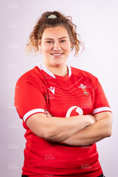 070323 - Wales Women 6 Nations Squad Portraits - Gwenllian Prys