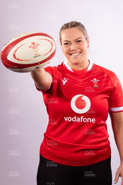 070323 - Wales Women 6 Nations Squad Portraits - Kelsey Jones