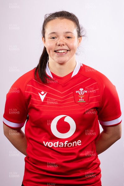 070323 - Wales Women 6 Nations Squad Portraits - Meg Davies
