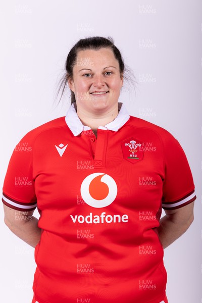 110324 - Wales Women Rugby 6 Nations Squad Portraits - Abbey Constable