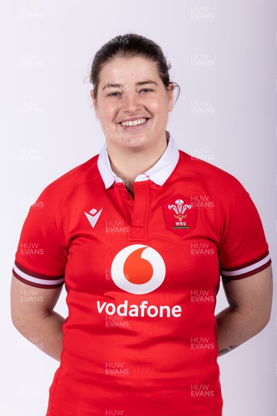 110324 - Wales Women Rugby 6 Nations Squad Portraits - Bethan Lewis