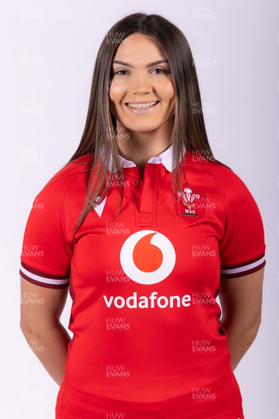110324 - Wales Women Rugby 6 Nations Squad Portraits - Bryonie King