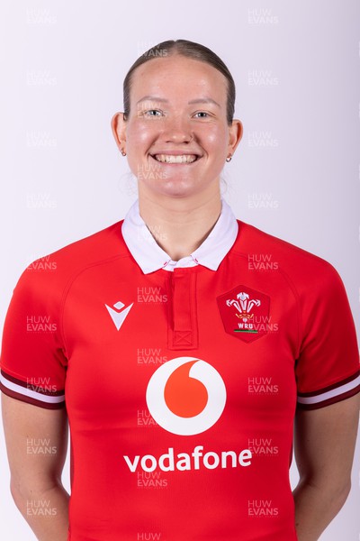110324 - Wales Women Rugby 6 Nations Squad Portraits - Carys Cox