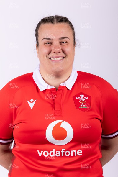 110324 - Wales Women Rugby 6 Nations Squad Portraits - Carys Phillips