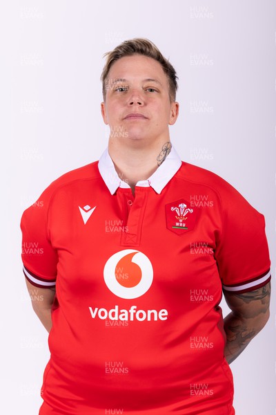 110324 - Wales Women Rugby 6 Nations Squad Portraits - Donna Rose