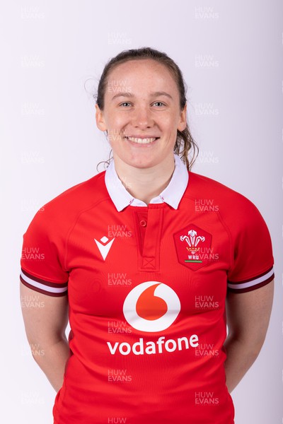 110324 - Wales Women Rugby 6 Nations Squad Portraits - Jenny Hesketh