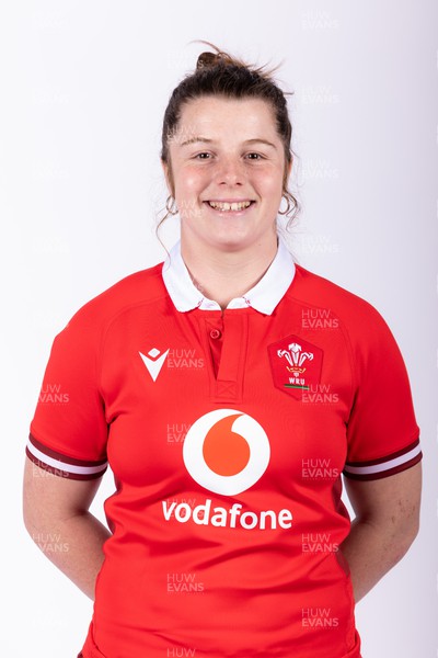 110324 - Wales Women Rugby 6 Nations Squad Portraits - Kate Williams