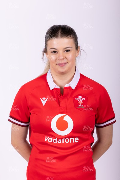 110324 - Wales Women Rugby 6 Nations Squad Portraits - Mollie Wilkinson
