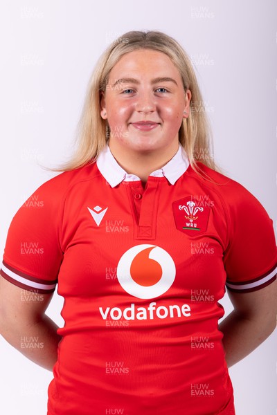 110324 - Wales Women Rugby 6 Nations Squad Portraits - Molly Reardon