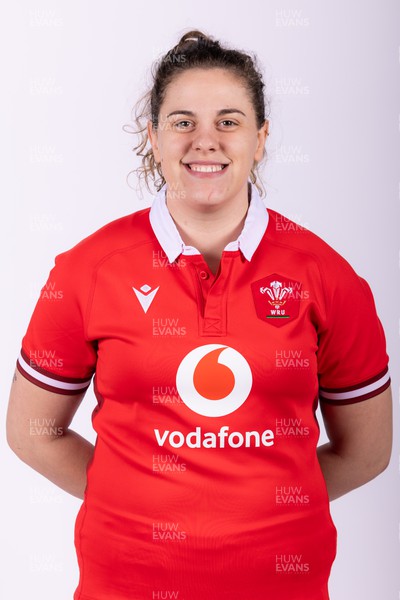 110324 - Wales Women Rugby 6 Nations Squad Portraits - Natalia John