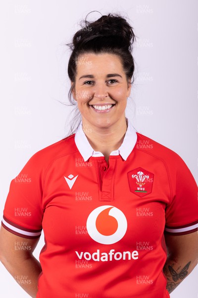 110324 - Wales Women Rugby 6 Nations Squad Portraits - Shona Wakley