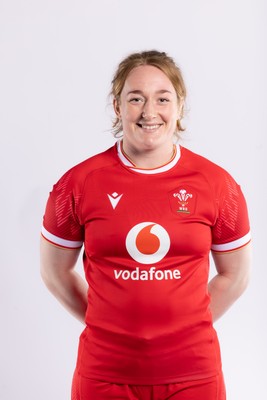 170325 Wales Women 6 Nations Rugby Squad Portraits - Abbie Fleming