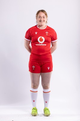 170325 Wales Women 6 Nations Rugby Squad Portraits - Abbie Fleming