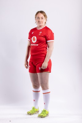 170325 Wales Women 6 Nations Rugby Squad Portraits - Abbie Fleming