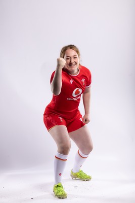 170325 Wales Women 6 Nations Rugby Squad Portraits - Abbie Fleming