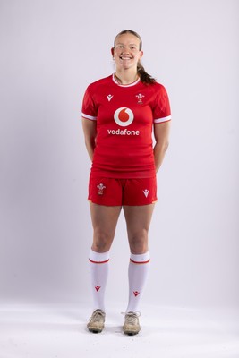 170325 Wales Women 6 Nations Rugby Squad Portraits - Carys Cox