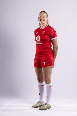 170325 Wales Women 6 Nations Rugby Squad Portraits - Carys Cox