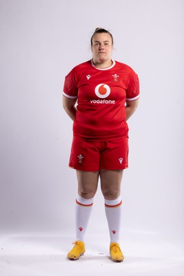 170325 Wales Women 6 Nations Rugby Squad Portraits - Carys Phillips