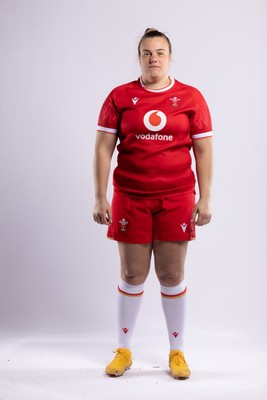 170325 Wales Women 6 Nations Rugby Squad Portraits - Carys Phillips