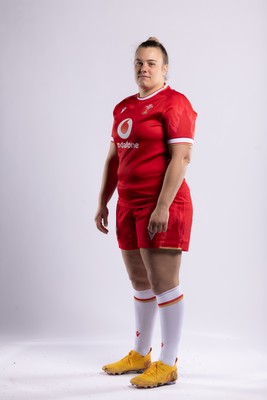 170325 Wales Women 6 Nations Rugby Squad Portraits - Carys Phillips