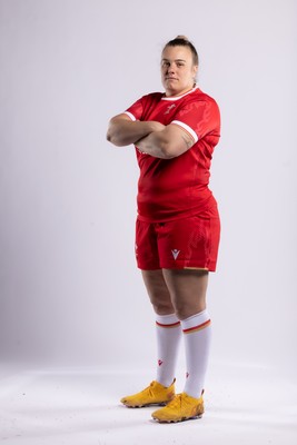 170325 Wales Women 6 Nations Rugby Squad Portraits - Carys Phillips