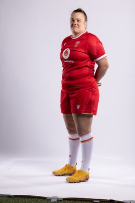 170325 Wales Women 6 Nations Rugby Squad Portraits - Carys Phillips