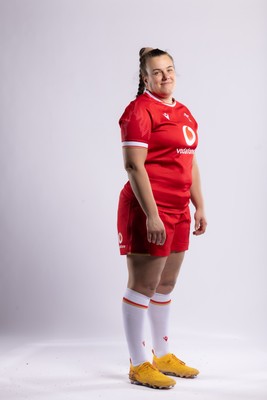 170325 Wales Women 6 Nations Rugby Squad Portraits - Carys Phillips