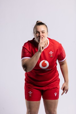 170325 Wales Women 6 Nations Rugby Squad Portraits - Carys Phillips