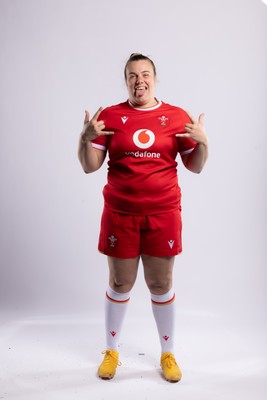 170325 Wales Women 6 Nations Rugby Squad Portraits - Carys Phillips