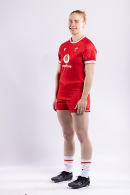 170325 Wales Women 6 Nations Rugby Squad Portraits - Catherine Richards