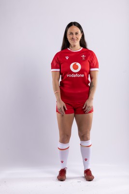 170325 Wales Women 6 Nations Rugby Squad Portraits - Ffion Lewis