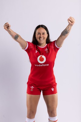 170325 Wales Women 6 Nations Rugby Squad Portraits - Ffion Lewis