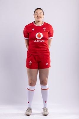 170325 Wales Women 6 Nations Rugby Squad Portraits - Gwen Crabb