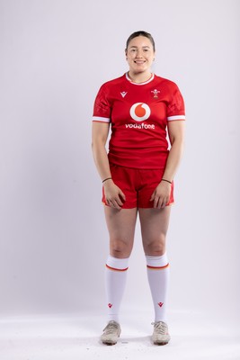 170325 Wales Women 6 Nations Rugby Squad Portraits - Gwen Crabb