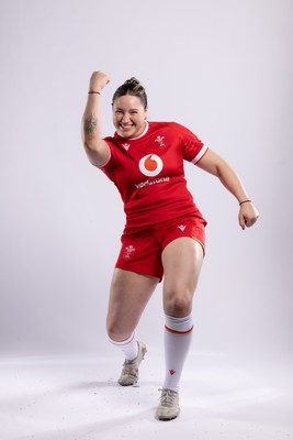 170325 Wales Women 6 Nations Rugby Squad Portraits - Gwen Crabb