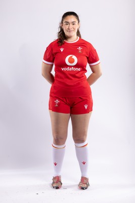 170325 Wales Women 6 Nations Rugby Squad Portraits - Gwennan Hopkins